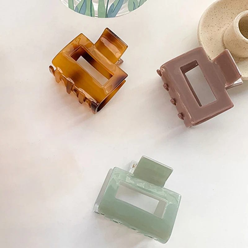 Fresh Japanese Girl Acetate Plate Hairpin Back of Head Korea Simple Catch Clip Temperament Cold Wind Clip Headdress 1pc
Fresh Japanese Girl Acetate Plate Hairpin Back of Head Korea Simple Catch Clip Temperament Cold Wind Clip Headdress 1pc