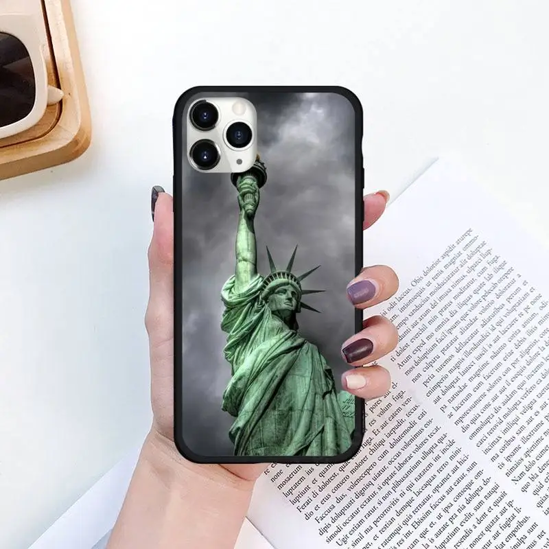 statue of liberty Sign building Phone Case for iPhone 11 12 pro XS MAX 8 7 6 6S Plus X 5S SE 2020 XR Luxury brand funda coque 
statue of liberty Sign building Phone Case for iPhone 11 12 pro XS MAX 8 7 6 6S Plus X 5S SE 2020 XR Luxury brand funda coque