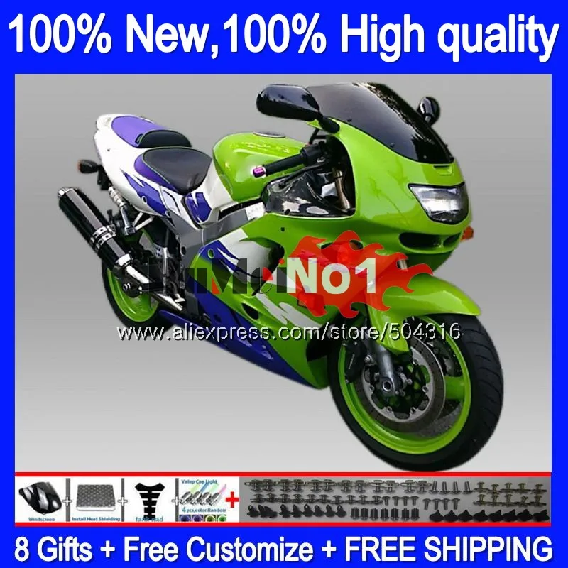 Корпус для KAWASAKI ZX900 900CC ZX9R 94 95 96 97 75MC. 28 ZX 900 9 R 9R 900 CC ZX-9R 1994 1995 1996 1997 Обтекатели зеленого цвета фабрики
Корпус для KAWASAKI ZX900 900CC ZX9R 94 95 96 97 75MC. 28 ZX 900 9 R 9R 900 CC ZX-9R 1994 1995 1996 1997 Обтекатели зеленого цвета фабрики