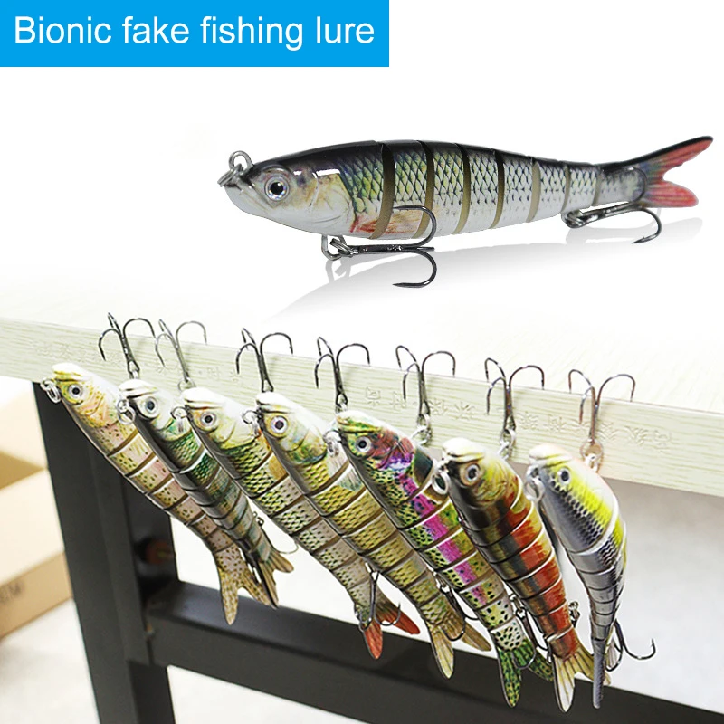 Wholesale Bionic Fishing Lure Simulation Multi-Section 8-Section Bionic Bait 14cm Lure Fishing Gear ED889
Wholesale Bionic Fishing Lure Simulation Multi-Section 8-Section Bionic Bait 14cm Lure Fishing Gear ED889