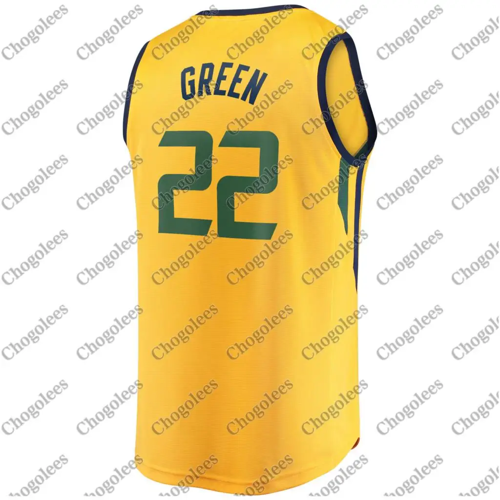Men Basketball Jersey Jeff Green Utah Branded Fast Break Player Jersey Statement Edition Gold 
Men Basketball Jersey Jeff Green Utah Branded Fast Break Player Jersey Statement Edition Gold