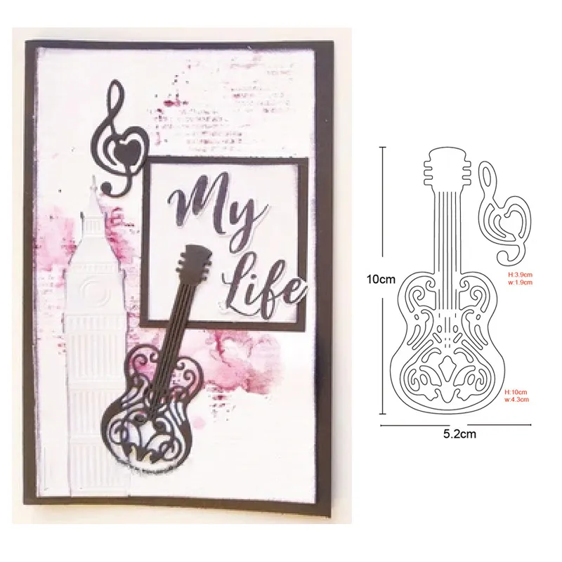 Guitar Notes Frame metal cutting dies cut dies Scrapbooking Diy craft paper knife mould blade punch stencils dies Embossing Dies
Guitar Notes Frame metal cutting dies cut dies Scrapbooking Diy craft paper knife mould blade punch stencils dies Embossing Dies