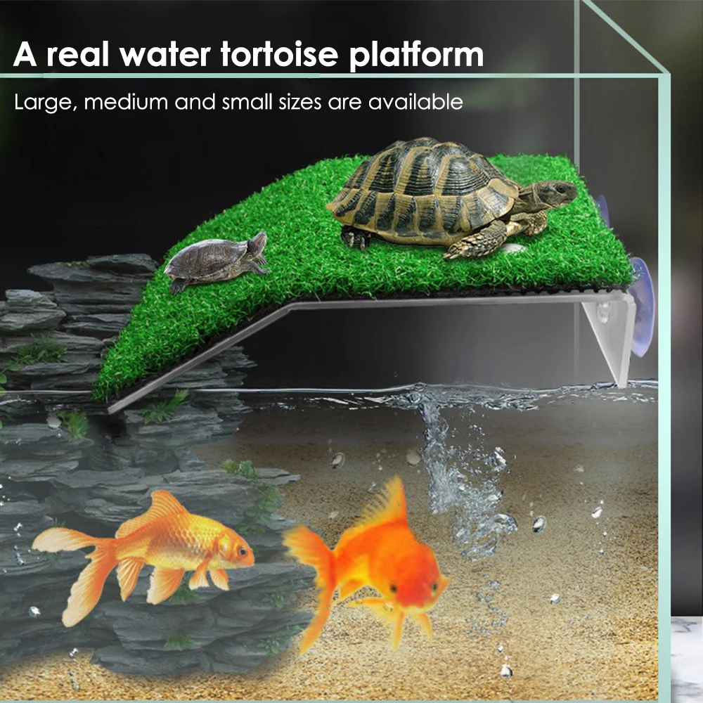 Turtle Basking Platform Acrylic Turtle Island Aquariums Moss Clambing Island for Turtles Reptile Tank Decoration
Turtle Basking Platform Acrylic Turtle Island Aquariums Moss Clambing Island for Turtles Reptile Tank Decoration