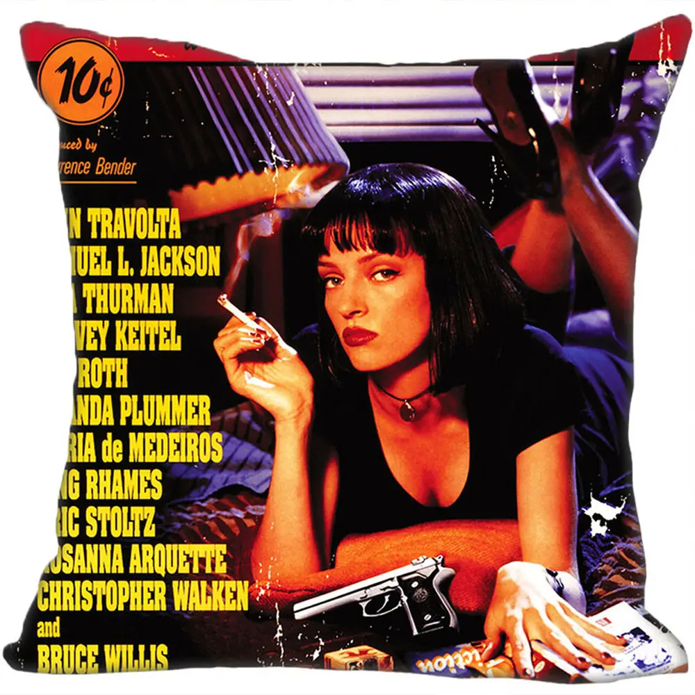 Custom Pulp Fiction Pillowcase Cushion Cover Home Decor Hotel Car Seat Backrest Sofa Pillow Case 21104-02
Custom Pulp Fiction Pillowcase Cushion Cover Home Decor Hotel Car Seat Backrest Sofa Pillow Case 21104-02