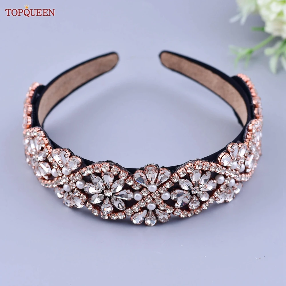 TOPQUEEN S453-DRG Rose Gold Rhinestones Hair Accessories Full Rhinestones Baroque Tiara Bridal Wedding Headwear Women Hair Hoop
TOPQUEEN S453-DRG Rose Gold Rhinestones Hair Accessories Full Rhinestones Baroque Tiara Bridal Wedding Headwear Women Hair Hoop