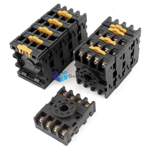 10 шт. PF083A DIN Rail основание релейного разъема 8-Pin для JTX-2C JQX-10F 35 мм.
10 шт. PF083A DIN Rail основание релейного разъема 8-Pin для JTX-2C JQX-10F 35 мм.