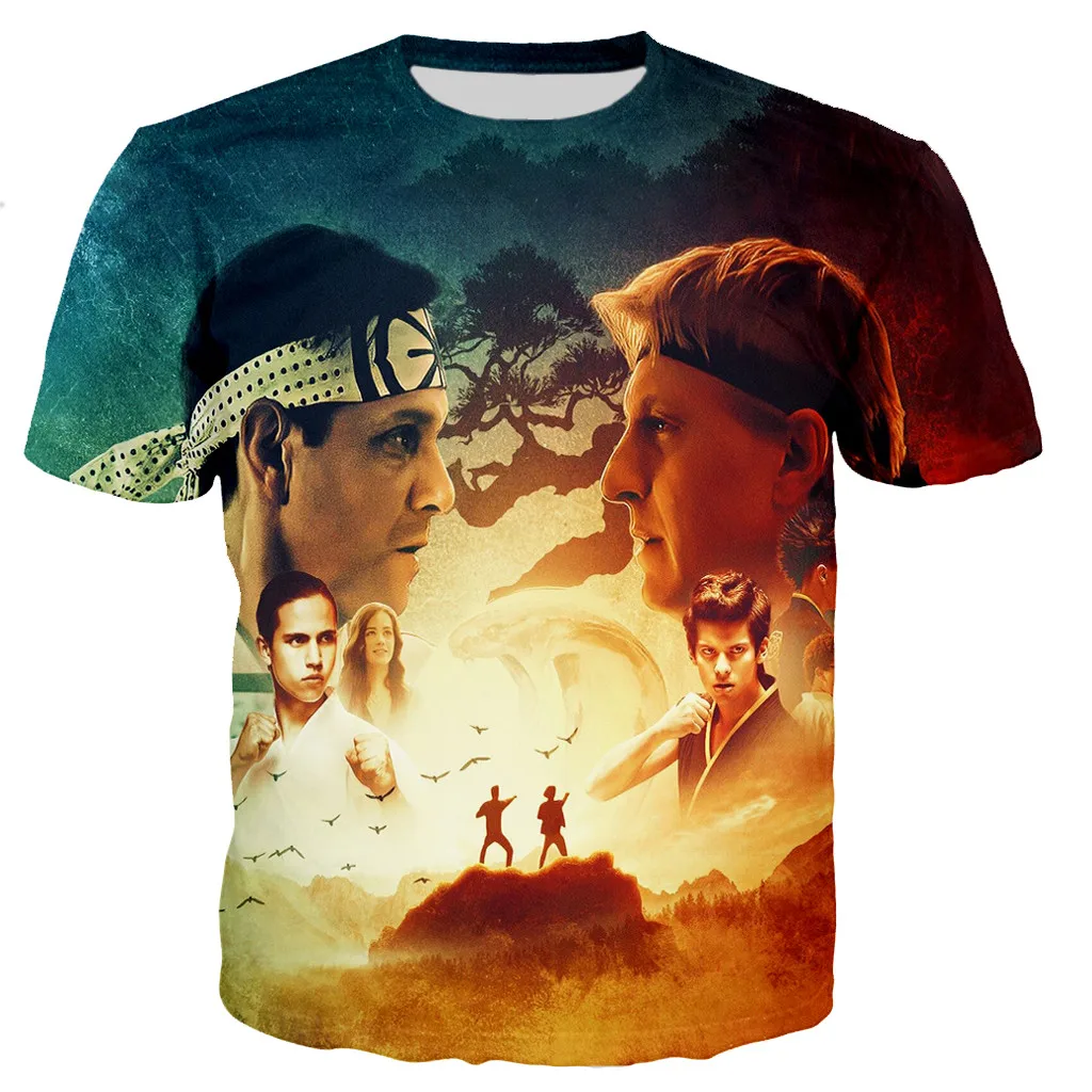 2021 new Cobra Kai T-shirt for men and women 3D printing casual Harajuku style T-shirt street top direct selling 110/6XL
2021 new Cobra Kai T-shirt for men and women 3D printing casual Harajuku style T-shirt street top direct selling 110/6XL