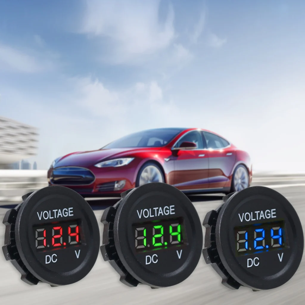 6-30V LED Digital Display Voltmeter Mini DC Voltage Gauge Meter Car Motorcycle LED Panel Digital Volt Voltage Display Measuring
6-30V LED Digital Display Voltmeter Mini DC Voltage Gauge Meter Car Motorcycle LED Panel Digital Volt Voltage Display Measuring