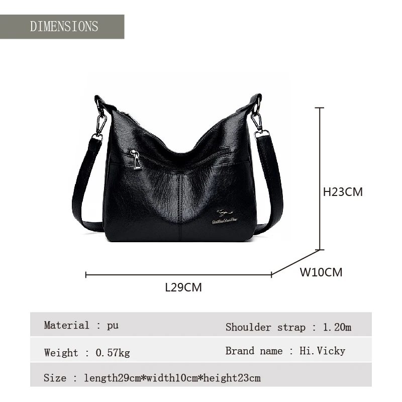 2020 Summer Fashion Lady Messenger Bag Famous Designer Brand LuxuryFemale Shoulder Bag High Quality Black Large Capacity Handbag
2020 Summer Fashion Lady Messenger Bag Famous Designer Brand LuxuryFemale Shoulder Bag High Quality Black Large Capacity Handbag