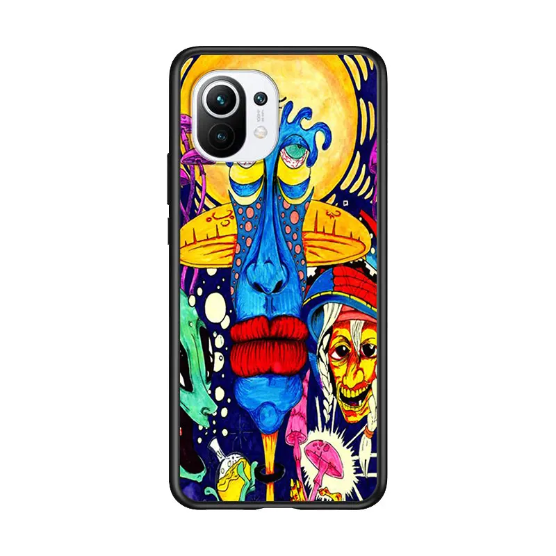 Mushroom Psychedelic Art for Xiaomi Mi 11 10T Note 10 Ultra 5G 9 9T SE 8 A3 A2 A1 6X Pro Play F1 Lite 5G Black Phone Case
Mushroom Psychedelic Art for Xiaomi Mi 11 10T Note 10 Ultra 5G 9 9T SE 8 A3 A2 A1 6X Pro Play F1 Lite 5G Black Phone Case