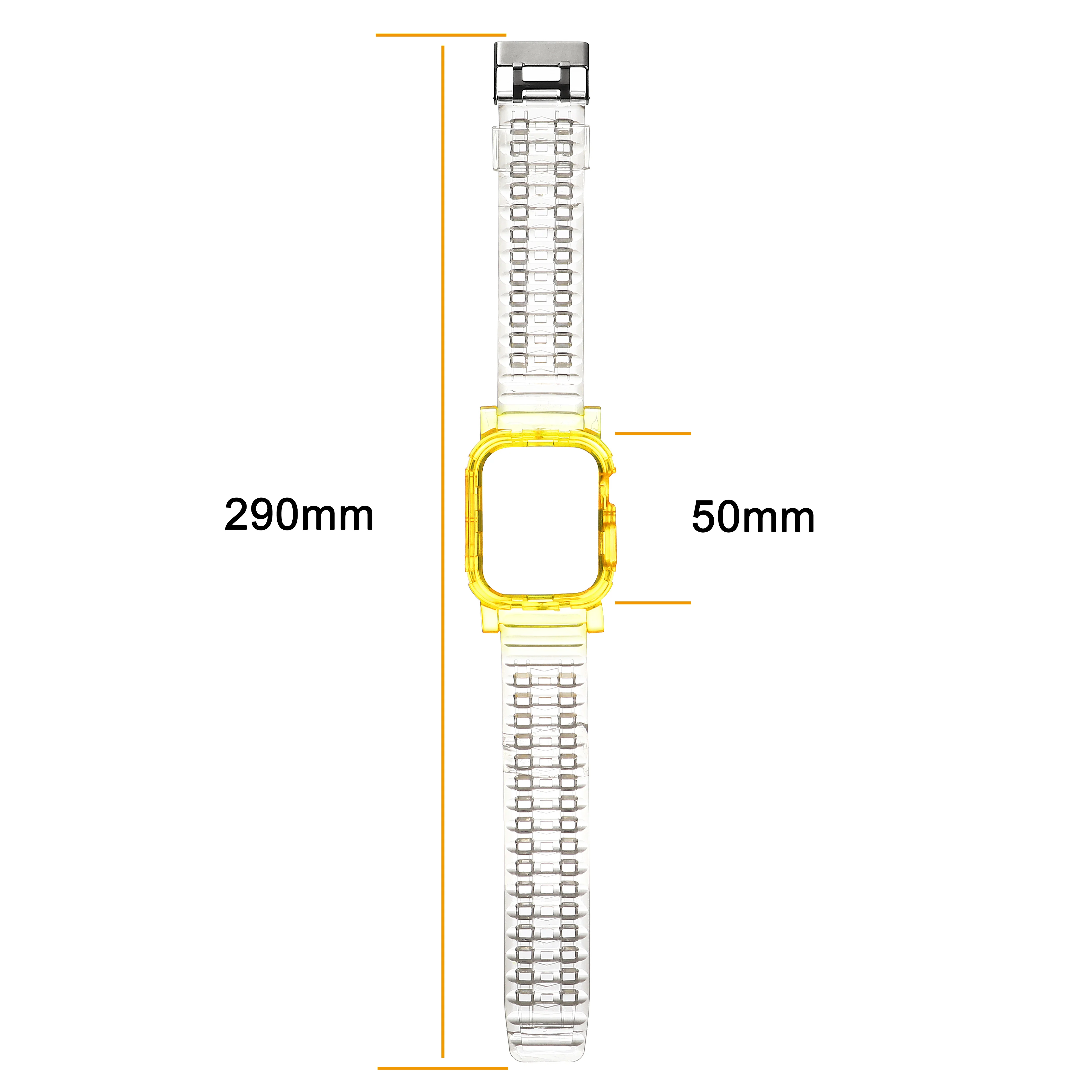 Ремешки для часов Apple Watch 6 5 4 3 2 1 SE 38 мм 42 40 44 защитный чехол водонепроницаемый