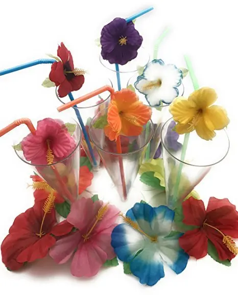 Flower Bendable Drinking Straw Tropical Hawaii Beach Party Table Decor for Wedding Birthday Christmas Decoration Easter
Flower Bendable Drinking Straw Tropical Hawaii Beach Party Table Decor for Wedding Birthday Christmas Decoration Easter