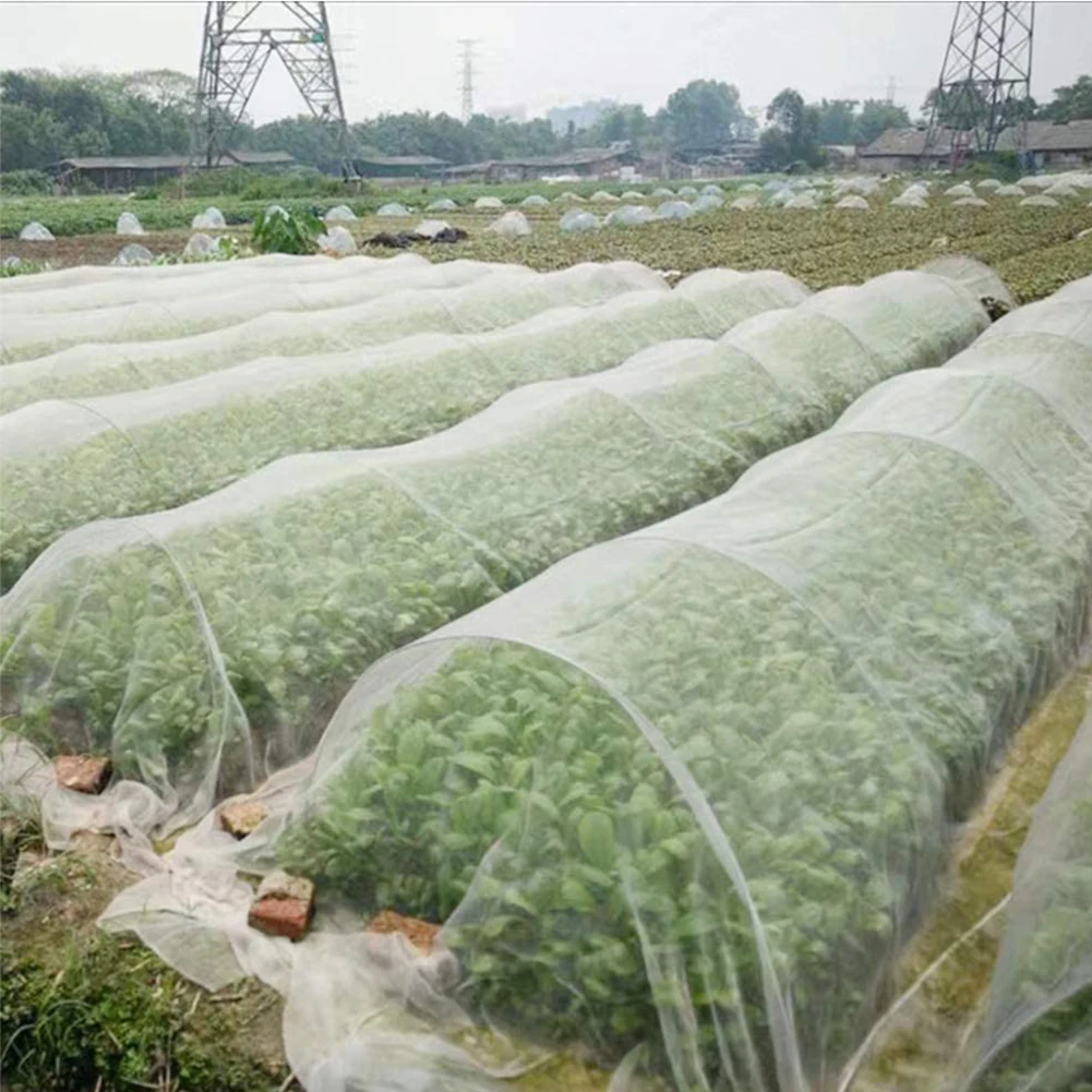 Garden Insect Nets Fine Mesh Plant Antibird Net Greenhouse Protective Netting Planting Tunnel For Vegetables Fruits Growing 
Garden Insect Nets Fine Mesh Plant Antibird Net Greenhouse Protective Netting Planting Tunnel For Vegetables Fruits Growing