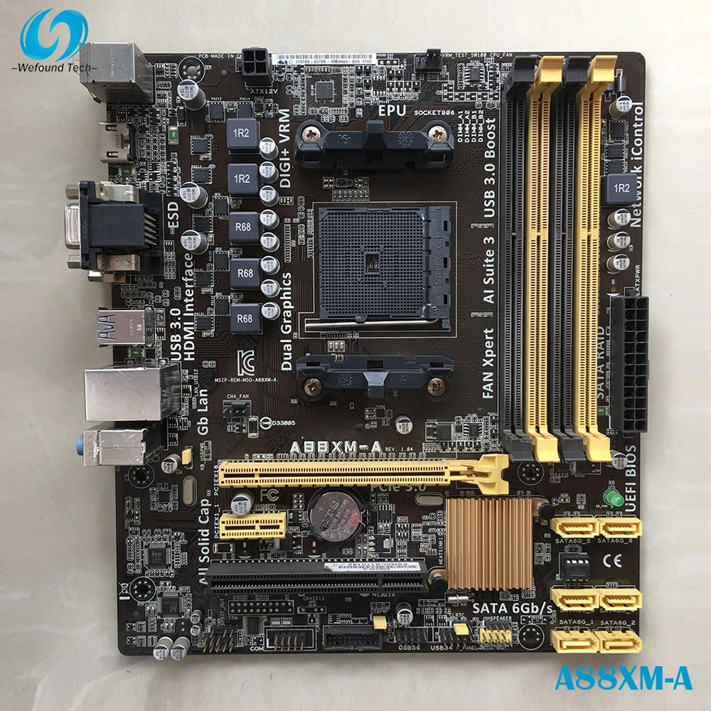 Товар для настольных ПК ASUS, игровой телефон, FM2/FM2 + DDR3 64 ГБ, телефон, SATA3, USB 3,0, протестирован, быстрая доставка
Товар для настольных ПК ASUS, игровой телефон, FM2/FM2 + DDR3 64 ГБ, телефон, SATA3, USB 3,0, протестирован, быстрая доставка