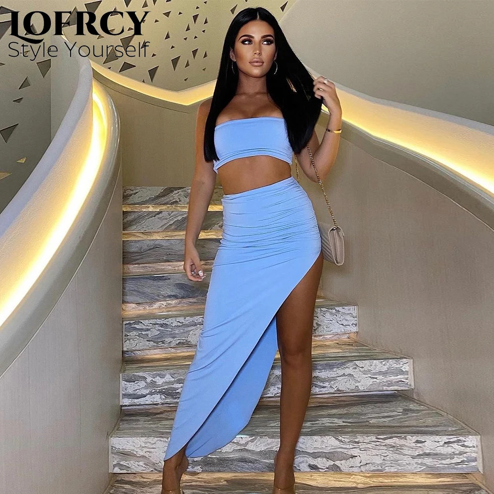 Новинка, трикотажные костюмы Amecire с юбкой, соблазнительные облегающие Макси-платья, элегантные женские комплекты одежды, Клубное вечернее п...
Новинка, трикотажные костюмы Amecire с юбкой, соблазнительные облегающие Макси-платья, элегантные женские комплекты одежды, Клубное вечернее п...