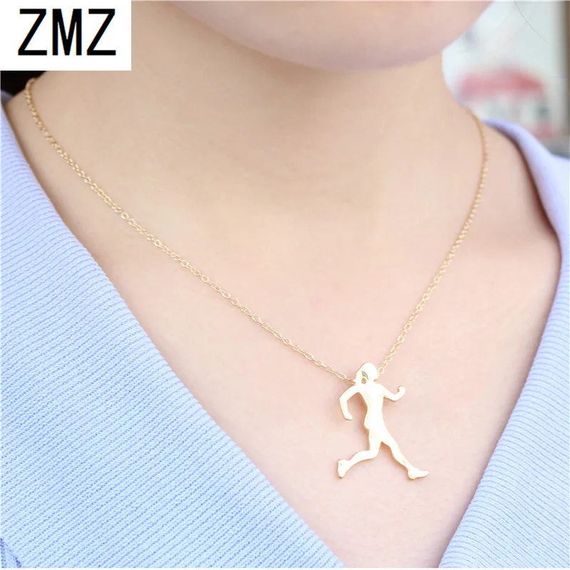 10pcs/lot European/US Popular Minimalist Athlete Running Girl Pendant Sports Outdoor Necklace Lovely Gift
10pcs/lot European/US Popular Minimalist Athlete Running Girl Pendant Sports Outdoor Necklace Lovely Gift