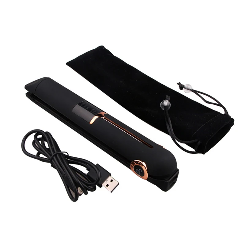 Portable USB Rechargeable Hair Straightener And Curler With Power Bank Travel Flat Hair Wand Wireless Straightening Curling Iron
Portable USB Rechargeable Hair Straightener And Curler With Power Bank Travel Flat Hair Wand Wireless Straightening Curling Iron