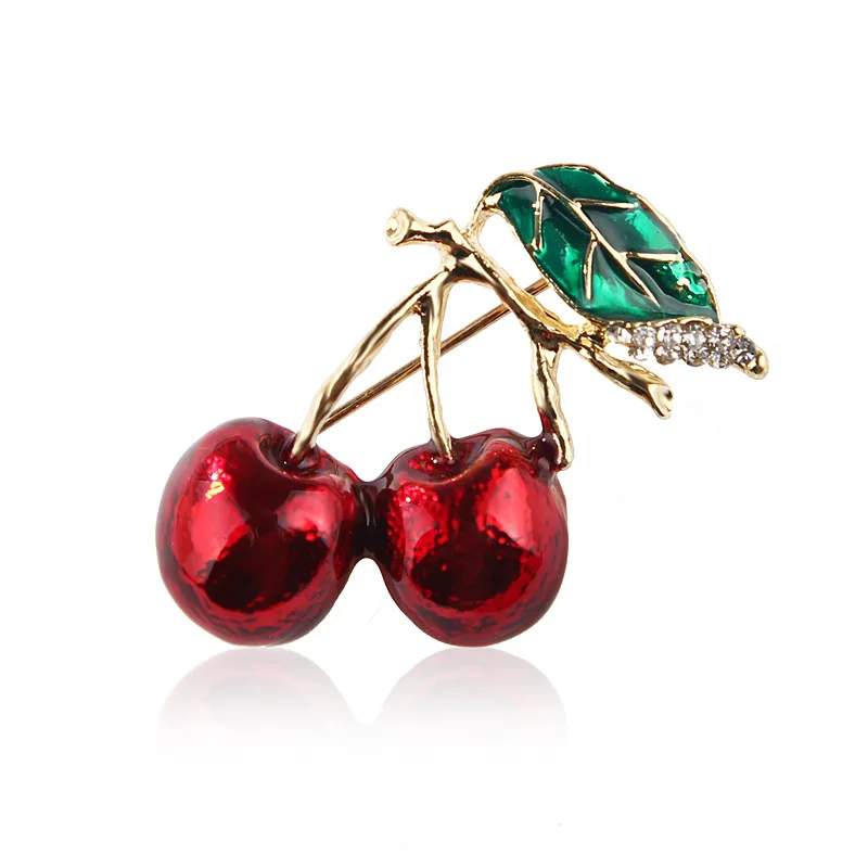 Red Enamel Brooches For Women Kids Cherry Brooch Corsage Small Bouquet Hijab Pins Feminino Party Bag Dress Accessories
Red Enamel Brooches For Women Kids Cherry Brooch Corsage Small Bouquet Hijab Pins Feminino Party Bag Dress Accessories