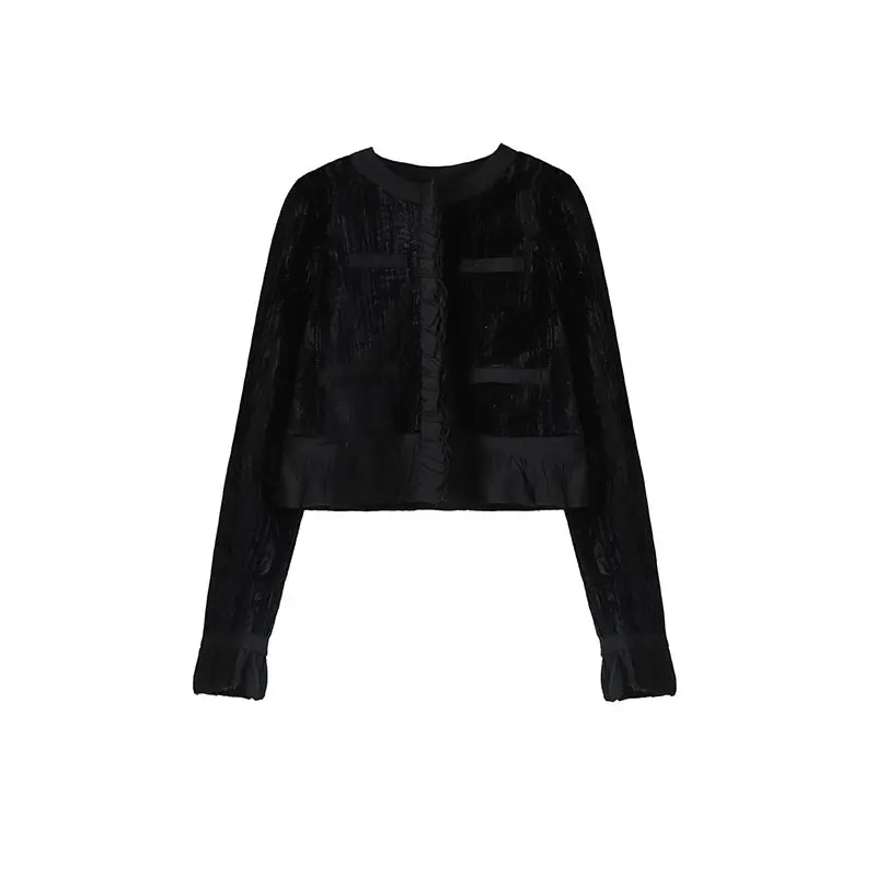 XITAO Ruched Patchwork Black Coat 2021 Autumn New Style High-end Boutique Elegant Fashion Long Sleeve Women Coat LDD2180
XITAO Ruched Patchwork Black Coat 2021 Autumn New Style High-end Boutique Elegant Fashion Long Sleeve Women Coat LDD2180