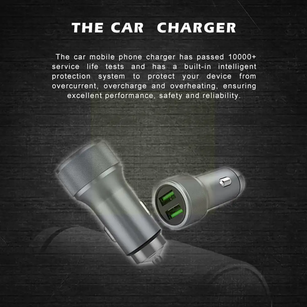 30W USB Car Charger Quick Charge On Board Fast Charging Charger Intelligent Car Display Car Charger Digital R5Q8
30W USB Car Charger Quick Charge On Board Fast Charging Charger Intelligent Car Display Car Charger Digital R5Q8