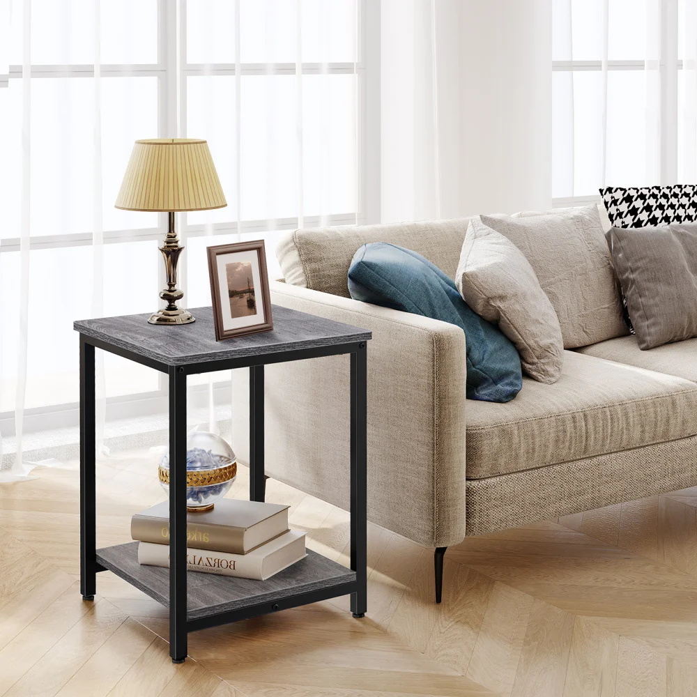 HOMEMAXS 40*40*55cm Square End Table Vintage 2-Tier Side Table Easy Assembly Sturdy End Table for Home Living Room Kitchen
HOMEMAXS 40*40*55cm Square End Table Vintage 2-Tier Side Table Easy Assembly Sturdy End Table for Home Living Room Kitchen