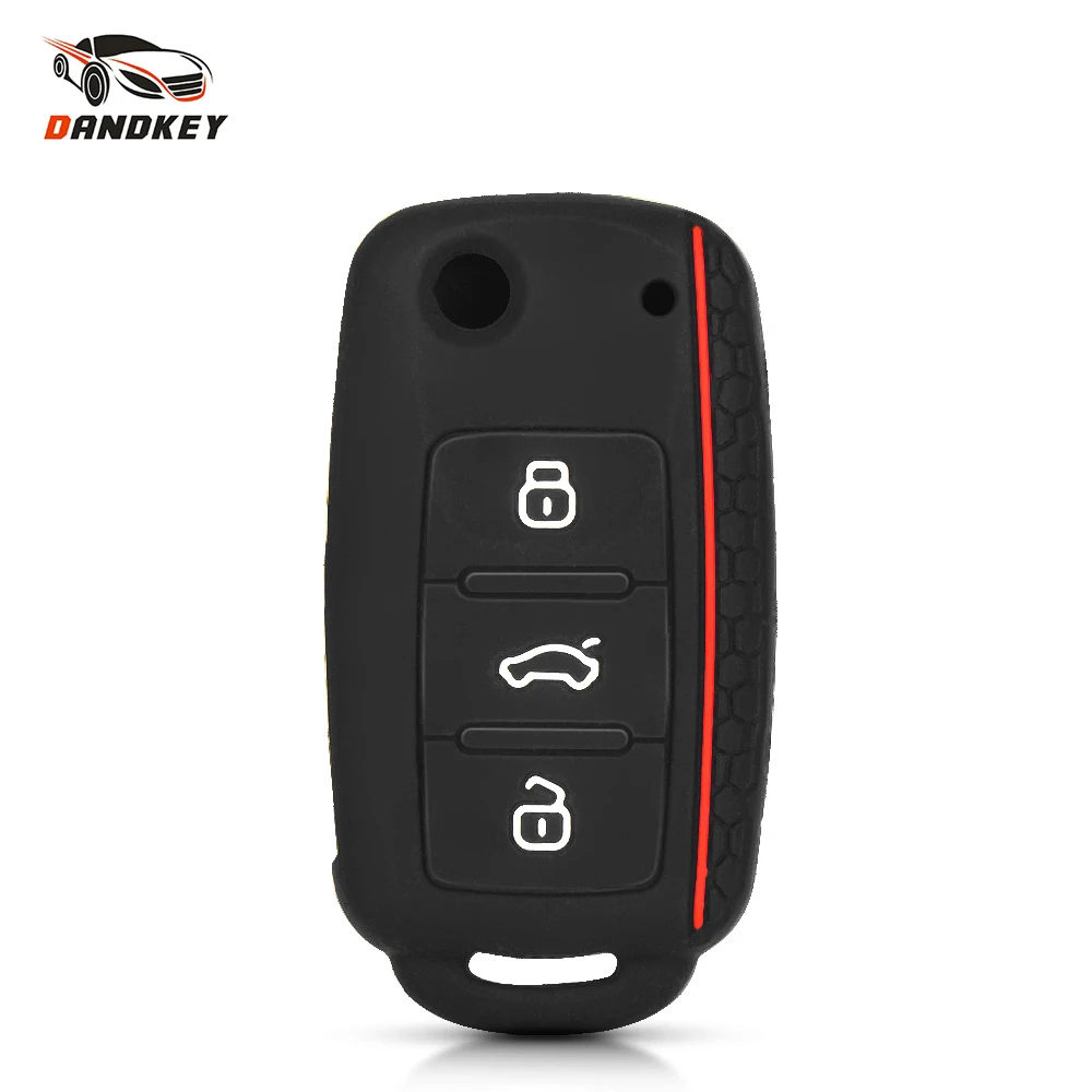 Dandkey Silicone Car Key Cover For VW Golf Jetta Polo Passat For Skoda Octavia SEAT leon ibiza 3 Button Remote Key Shell Case
Dandkey Silicone Car Key Cover For VW Golf Jetta Polo Passat For Skoda Octavia SEAT leon ibiza 3 Button Remote Key Shell Case