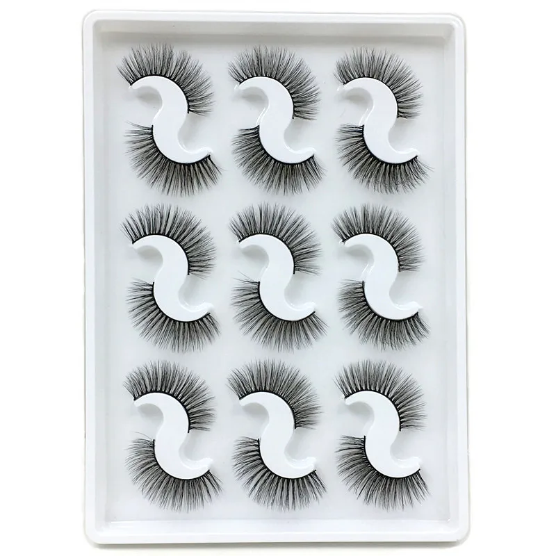 High Quality9 Pairs 6D Makeup Eyelashes Mink Lashes Faux Cils Fluffy Wispy Volume Eyelashes Individual Eyelash/Pestaas Postizas
High Quality9 Pairs 6D Makeup Eyelashes Mink Lashes Faux Cils Fluffy Wispy Volume Eyelashes Individual Eyelash/Pestaas Postizas