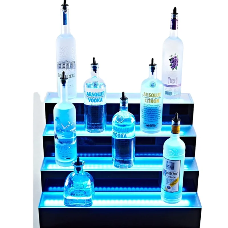 Винная стойка со светодиодным логотипом на заказ, креативная акриловая светящаяся стойка для красного вина, стенд для демонстрации бутылок... 
Винная стойка со светодиодным логотипом на заказ, креативная акриловая светящаяся стойка для красного вина, стенд для демонстрации бутылок...