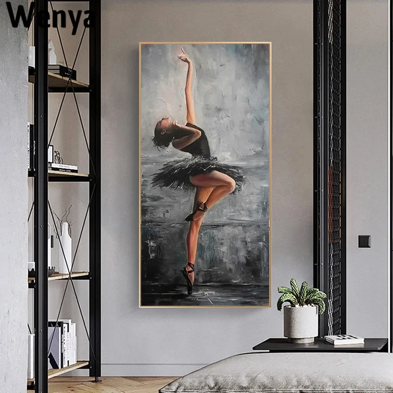 Beautiful Ballerina Art Portrait Art Painting Wall Canvas Art Poster And Print Wall Art Picture For Living Room Home Decor
Beautiful Ballerina Art Portrait Art Painting Wall Canvas Art Poster And Print Wall Art Picture For Living Room Home Decor