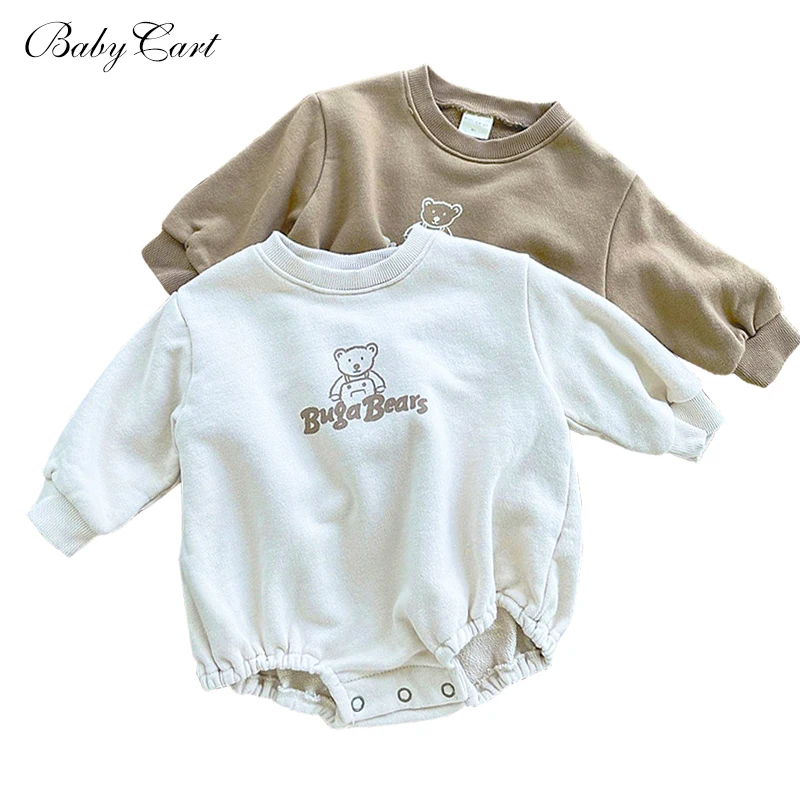 Baby Onesies Autumn Cotton Romper Cute Bear Baby Clothes Round Neck Triangle Romper
Baby Onesies Autumn Cotton Romper Cute Bear Baby Clothes Round Neck Triangle Romper