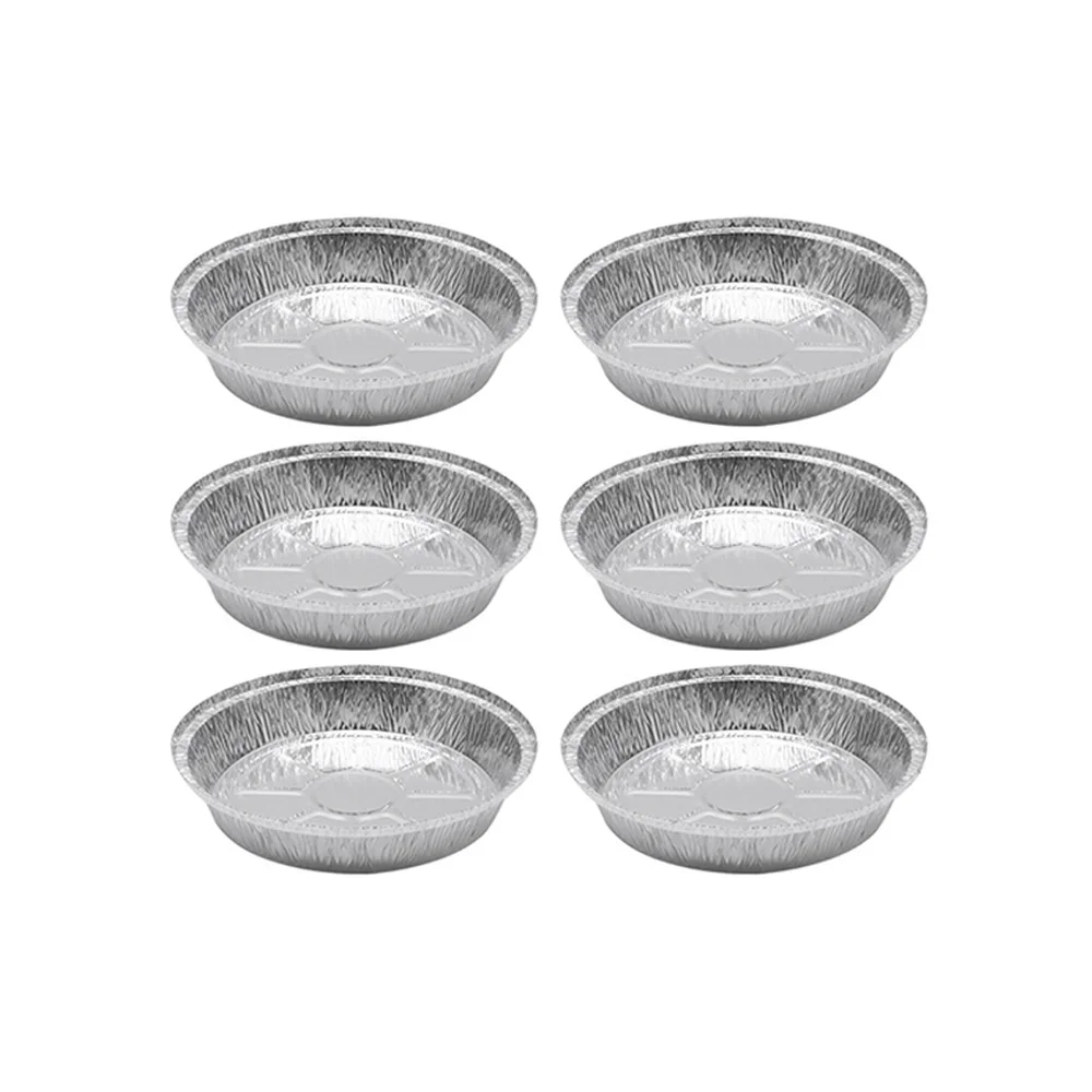 50 Pcs 1400ML Tin Foil Bowls Inch Aluminum Foil Round Disposable BBQ Tray Pie Pans for Homemade Cakes Pies (Without Lid)
50 Pcs 1400ML Tin Foil Bowls Inch Aluminum Foil Round Disposable BBQ Tray Pie Pans for Homemade Cakes Pies (Without Lid)