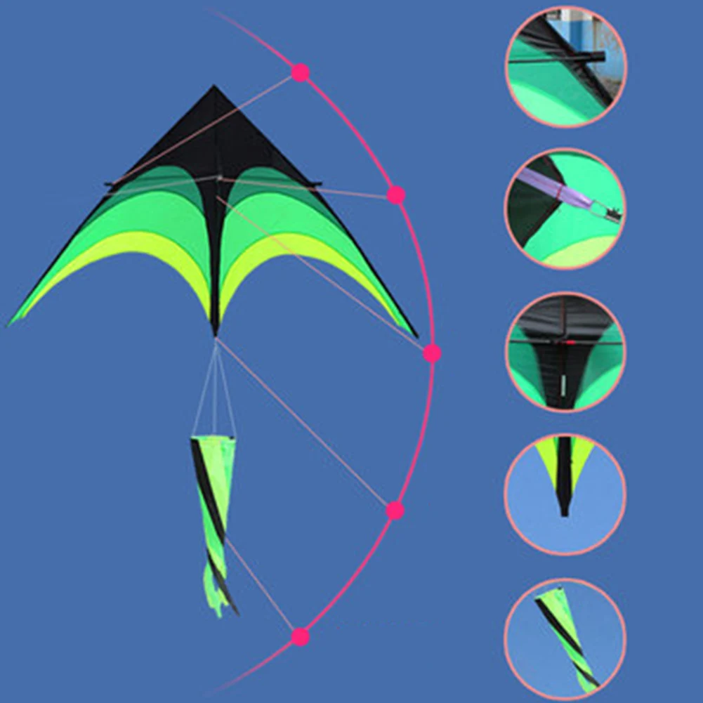 Outdoor Nylon Ripstop Prairie Delta Flying Kite with Tail Kids Children Toy Flying Long Tail Outdoor Fun Sports Educational Gift
Outdoor Nylon Ripstop Prairie Delta Flying Kite with Tail Kids Children Toy Flying Long Tail Outdoor Fun Sports Educational Gift
