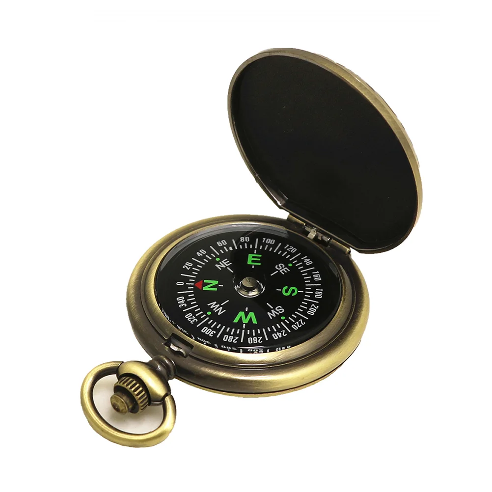 1 Set Portable Pocket Watch Style Compass Vintage Metal Flip-Open Compass Navigation Tools with Chain for Camping Outdoors
1 Set Portable Pocket Watch Style Compass Vintage Metal Flip-Open Compass Navigation Tools with Chain for Camping Outdoors
