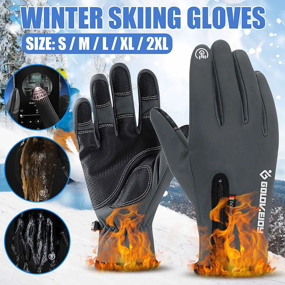 Touch Screen Gloves Motorcycle Gloves Thermal Warm Winter Outdoor Sports Gloves Motocross Full Finger Mittens Windproof
Touch Screen Gloves Motorcycle Gloves Thermal Warm Winter Outdoor Sports Gloves Motocross Full Finger Mittens Windproof