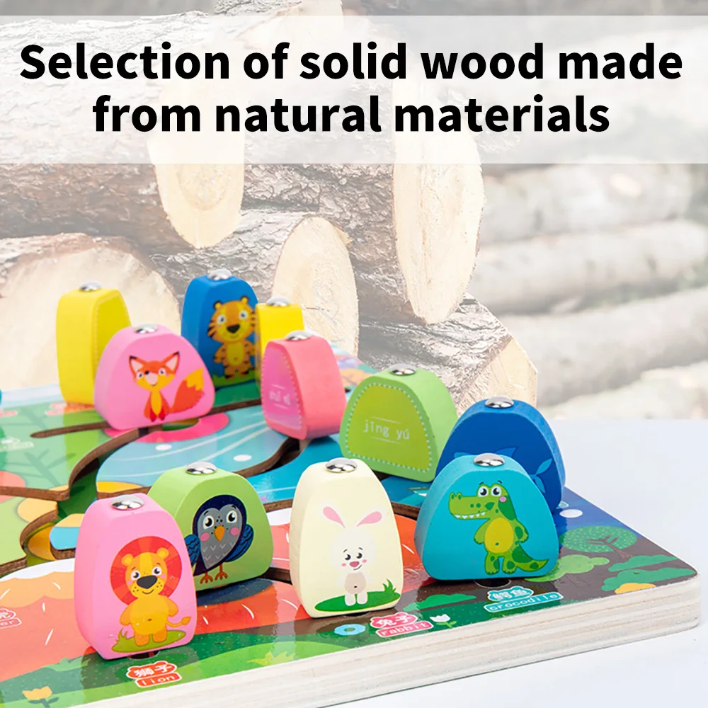 Children's Magnetic Fishing Walking Maze Game Early Education Puzzle Animal Cognitive Matching Toy
Children's Magnetic Fishing Walking Maze Game Early Education Puzzle Animal Cognitive Matching Toy