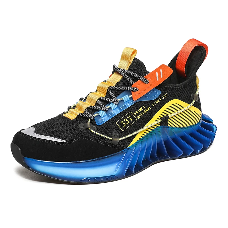 New Men Blade Shoes Autumn Running Sneakers Men Soft High Quality Reflective Shoes Flying Woven Sneakers Male Chaussure Homme
New Men Blade Shoes Autumn Running Sneakers Men Soft High Quality Reflective Shoes Flying Woven Sneakers Male Chaussure Homme