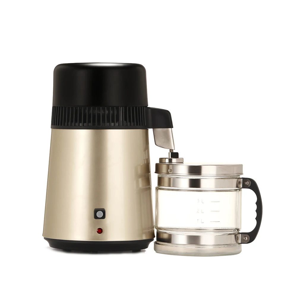 4L 110V/220V Home Pure Water Distiller Filter Water Distillation Machine Purifier Stainless Steel Plastic Jug Carbon Filter
4L 110V/220V Home Pure Water Distiller Filter Water Distillation Machine Purifier Stainless Steel Plastic Jug Carbon Filter