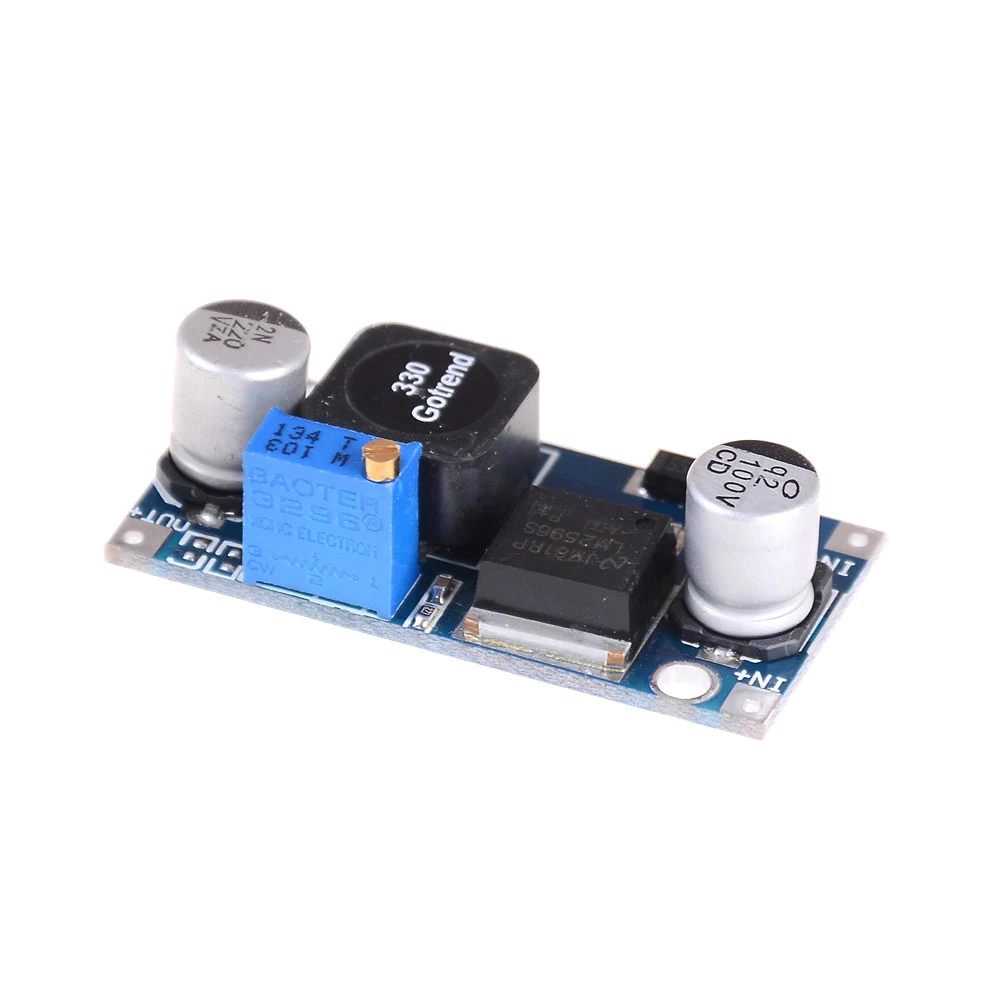 LM2596S DC-DC Buck Converter Step Down Power Supply Output 1.23-35V Adjustable Step-down Power Supply Module Voltage Regulator
LM2596S DC-DC Buck Converter Step Down Power Supply Output 1.23-35V Adjustable Step-down Power Supply Module Voltage Regulator