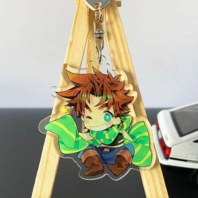 6CM Adventure Acrylic Keychain Key Holder Pendant Cartoon Anime Jotaro Kujo Figure Keyring Gifts JoJos Bizarre Accessories
6CM Adventure Acrylic Keychain Key Holder Pendant Cartoon Anime Jotaro Kujo Figure Keyring Gifts JoJos Bizarre Accessories