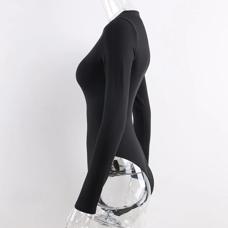 Long Sleeve Black Bodysuit O Neck Spring Winter White Body Top Sexy Women Bodysuits Streetwear clothes suit clothing catsuit
Long Sleeve Black Bodysuit O Neck Spring Winter White Body Top Sexy Women Bodysuits Streetwear clothes suit clothing catsuit