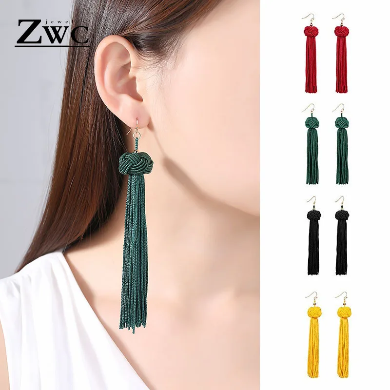 ZWC Fashion Bohemian Ethnic Long Tassel Drop Earrings for Women Lady Statement Vintage Fringe Dangle Women Earring Jewelry Gift
ZWC Fashion Bohemian Ethnic Long Tassel Drop Earrings for Women Lady Statement Vintage Fringe Dangle Women Earring Jewelry Gift