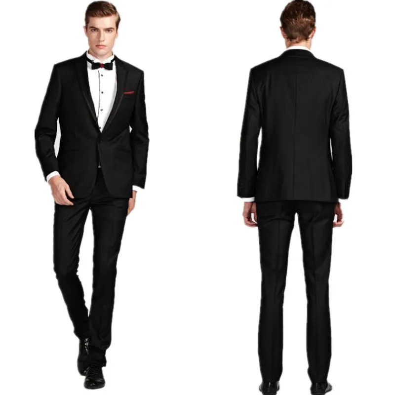 Classic Fit The Groom Wedding Suits Black Groom Tuxedos Wedding Party Groomsman Suit Wedding Party Custom tops and pants
Classic Fit The Groom Wedding Suits Black Groom Tuxedos Wedding Party Groomsman Suit Wedding Party Custom tops and pants