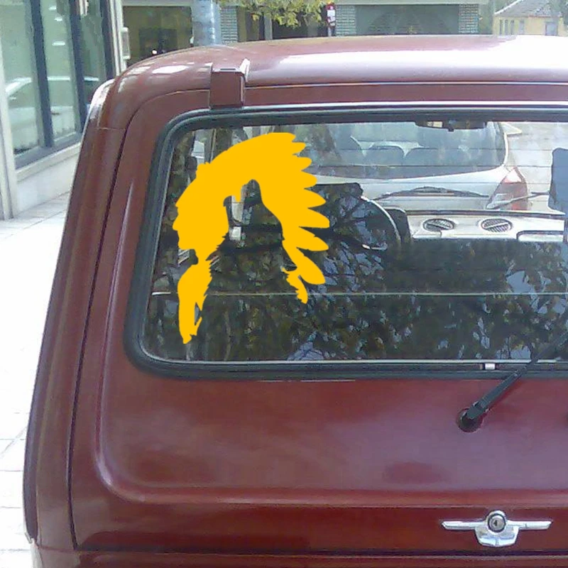 Decal American Indian and Wolf Car Sticker Waterproof Auto To Cover Scratches Sunscreen Waterproof PVC.
Decal American Indian and Wolf Car Sticker Waterproof Auto To Cover Scratches Sunscreen Waterproof PVC.