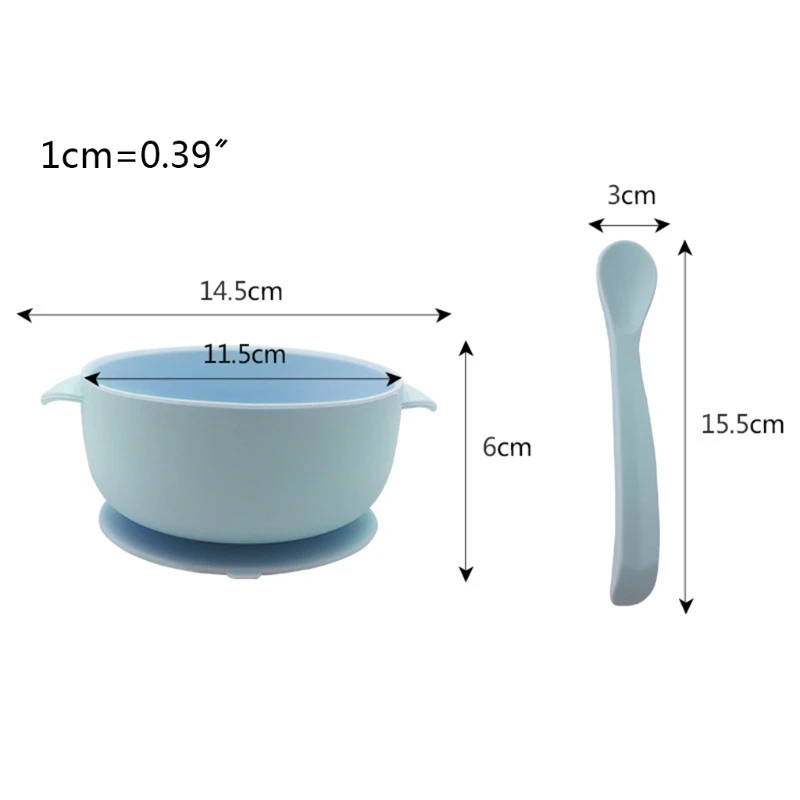 2 Pcs BPA Free Silicone Learning Feeding Food Dish Plate Tableware Waterproof Baby Suction Bowl Training Spoon Set
2 Pcs BPA Free Silicone Learning Feeding Food Dish Plate Tableware Waterproof Baby Suction Bowl Training Spoon Set