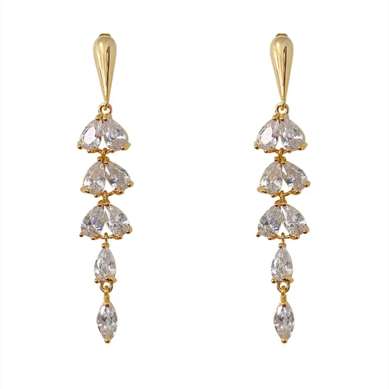 Water Drop Ice Long Earrings Frosty Style French Earrings For Women Zircon Wheat Jewelry New Arrival Markdown Sale
Water Drop Ice Long Earrings Frosty Style French Earrings For Women Zircon Wheat Jewelry New Arrival Markdown Sale