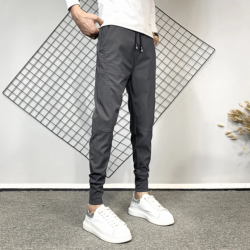 2 Цвета, Осеннее Новое поступление, корейские Slim Fit повседневные штаны-шаровары Штаны для мужчин одежда 2020 модная прошитая конструкция ночно...
2 Цвета, Осеннее Новое поступление, корейские Slim Fit повседневные штаны-шаровары Штаны для мужчин одежда 2020 модная прошитая конструкция ночно...