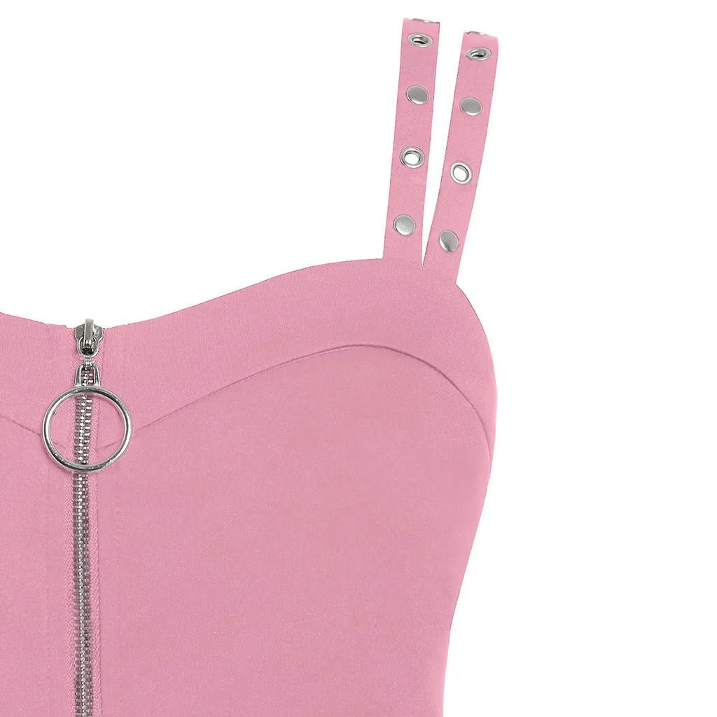 Wear For Woman Fashionwomen's Plus Size Cool Solid Zipper Irregular Hem Sleeveless Camisole Mini Dress Free Shipping
Wear For Woman Fashionwomen's Plus Size Cool Solid Zipper Irregular Hem Sleeveless Camisole Mini Dress Free Shipping