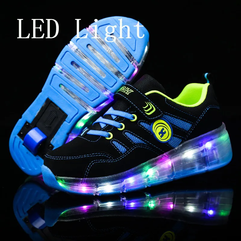 Blue Pink Orange Fashion Girls Boys LED Light Roller Skate Shoes For Children Kids Sneakers With Wheels One wheels
Blue Pink Orange Fashion Girls Boys LED Light Roller Skate Shoes For Children Kids Sneakers With Wheels One wheels