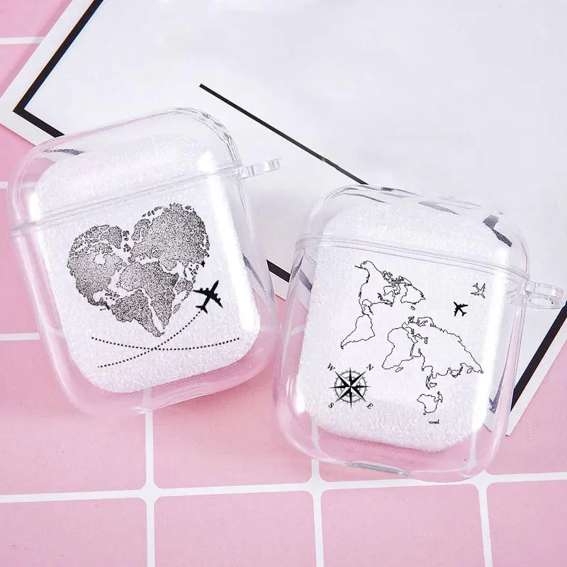 World Map Travel Just Go Wireless Earphone Charging Cover Bag for Apple AirPods 1 2 Pro Cases Bluetooth Box Headset Protective
World Map Travel Just Go Wireless Earphone Charging Cover Bag for Apple AirPods 1 2 Pro Cases Bluetooth Box Headset Protective