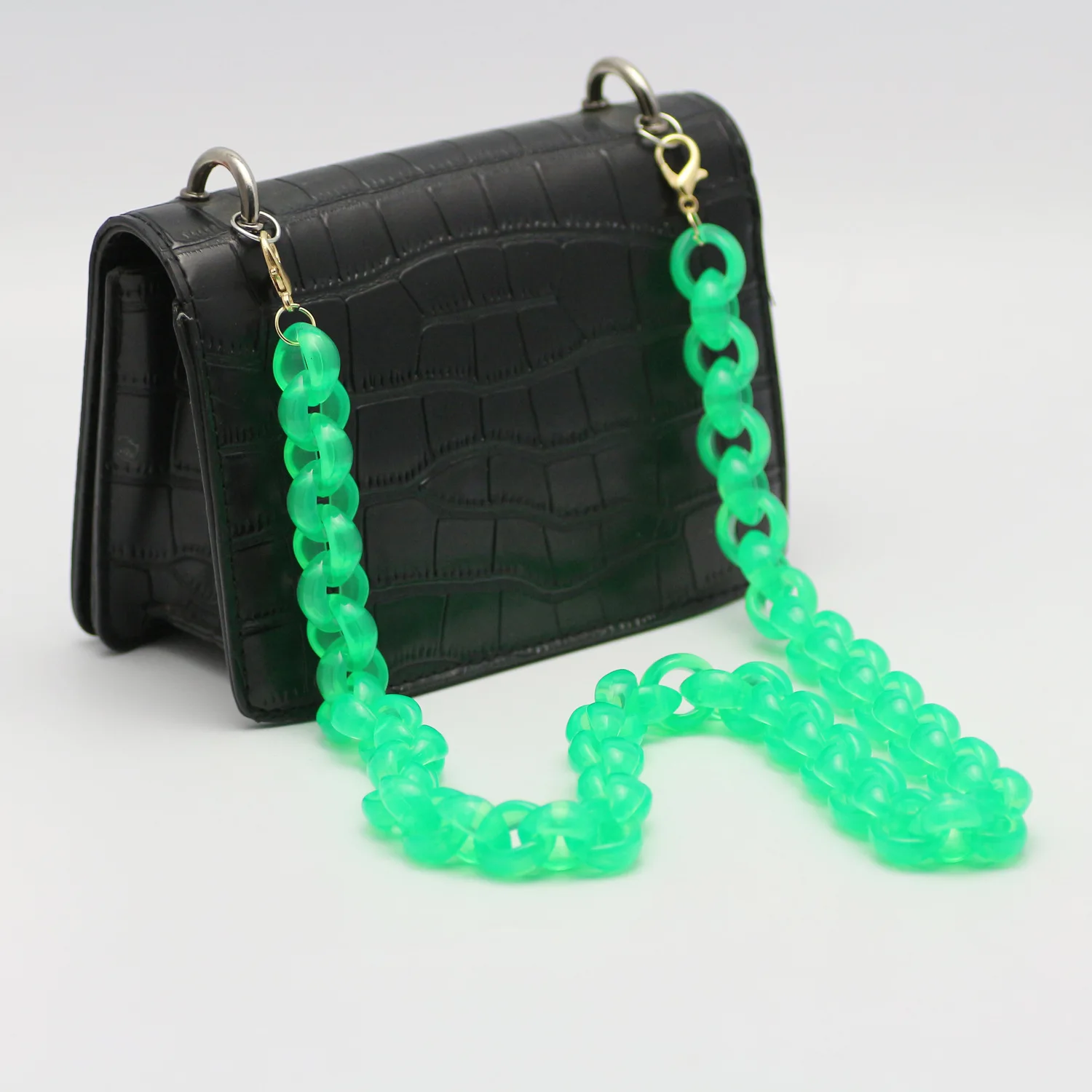 Fluorescent Green Acrylic Hanging Neck Jewelry Glasses Chain Necklace Mask Chain Manufacturer Wholesale
Fluorescent Green Acrylic Hanging Neck Jewelry Glasses Chain Necklace Mask Chain Manufacturer Wholesale